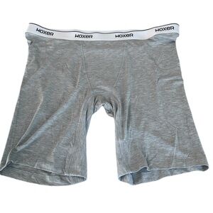 Woxer Biker Ultra-Soft 9-Inch Boxer Briefs, Heather Grey, Size 2XL, NWOT